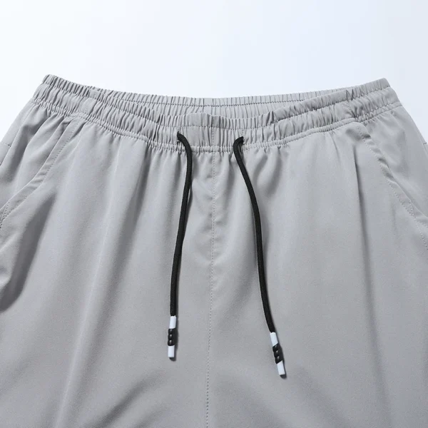 CHRLCK Men Running Pants Jogging Casual Summer Thin Sweatpants Quick Dry Ice Silk Straight Trousers Sports Gym Breathable Unisex