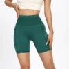 Men Women Quick Dry Marathon Running Shorts with Waist Pack Compression Gym Tights Yoga Fitness Sport Short Pants