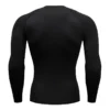 Men Running Compression T-shirt Long sleeves Sport Tees Gym Fitness Sweatshirt Male Jogging Tracksuit Homme Athletic Shirt Tops