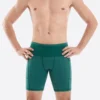 Men Women Quick Dry Marathon Running Shorts with Waist Pack Compression Gym Tights Yoga Fitness Sport Short Pants