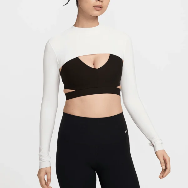 Nike Official Genuine Summer New Women's Sports Training Breathable Long Sleeve T-Shirt HJ1862-133