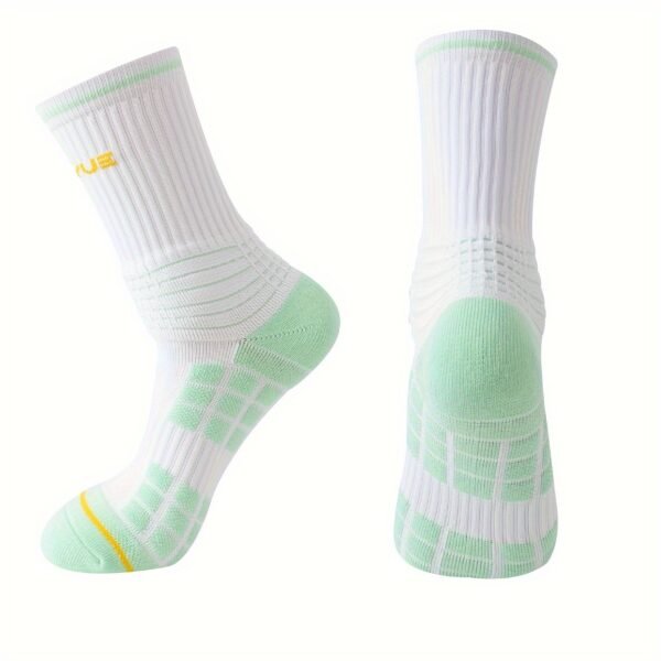 Women’s Sports Socks Cushioned Breathable Terry Socks (Assorted Colors)